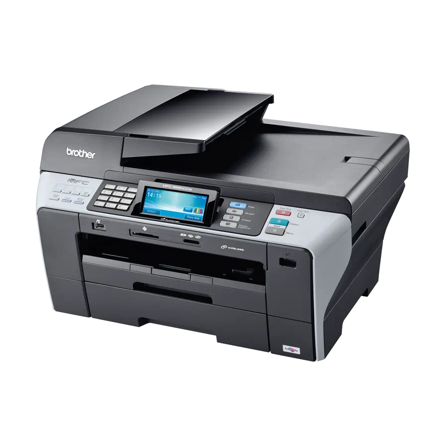Impresión De Faxes Recibidos; Línea Telefónica O Conexiones - Brother ...