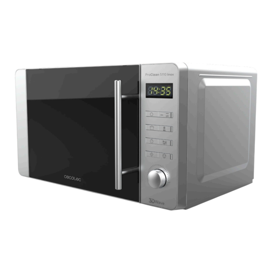 cecotec ProClean 5110 Inox Manual De Instrucciones