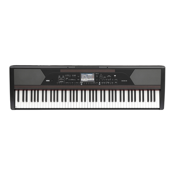 Korg HAVIAN 30 Guía Rápida
