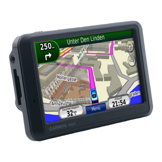 Garmin nüvi 765 Guia De Inicio Rapido