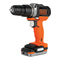 Taladros Black+Decker BDCHD12S1 Manual De Instrucciones