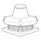 Vortice TR-ED 400C/2h