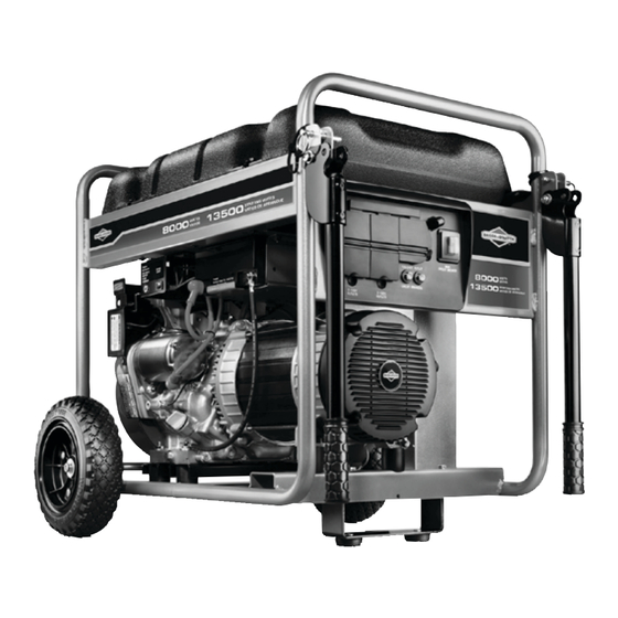 Briggs & Stratton 8000 Guía Rápida De Inicio