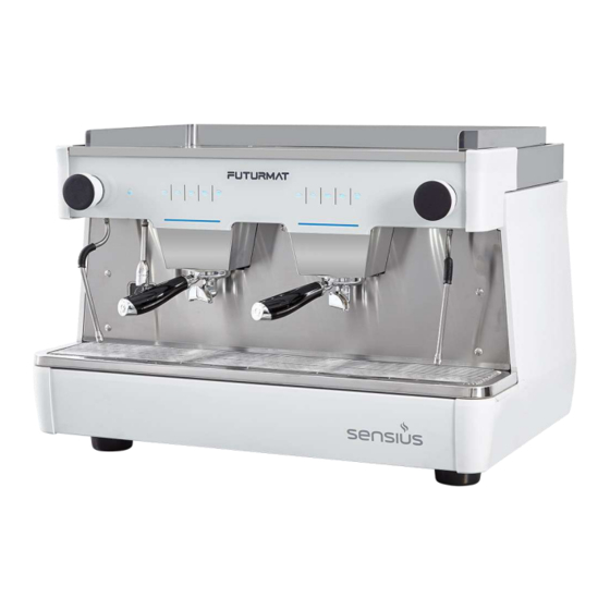 Quality Espresso FUTURMAT SENSIUS ONE Manual De Instrucciones