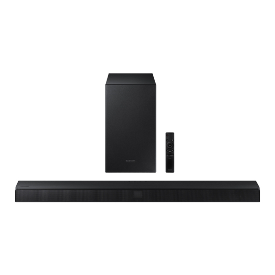 Samsung HW-T550 Manual Del Usuario