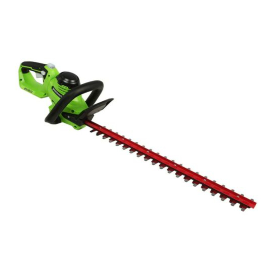 GreenWorks HTG302 Manual Del Operador