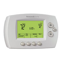 Honeywell FocusPRO TH6320WF Wi-Fi Serie Guia De Instalacion