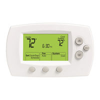 Honeywell FocusPRO TH6000 Serie Manual De Funcionamiento