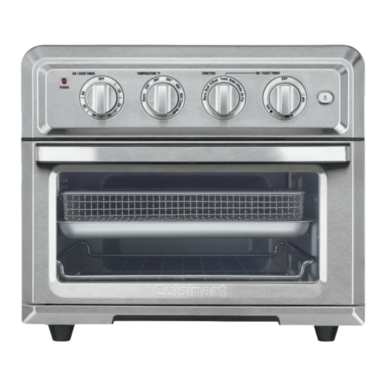 Cuisinart TOA-60 Manual De Instrucciones Y Libro De Recetas