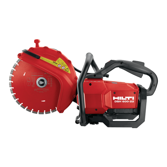 Hilti NURON DSH 600-22 Manual De Instrucciones