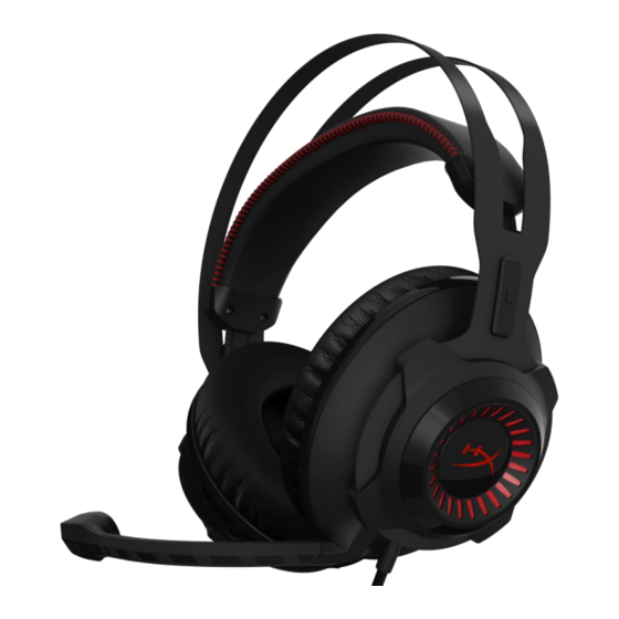 HyperX Cloud Revolver Manual De Usuario