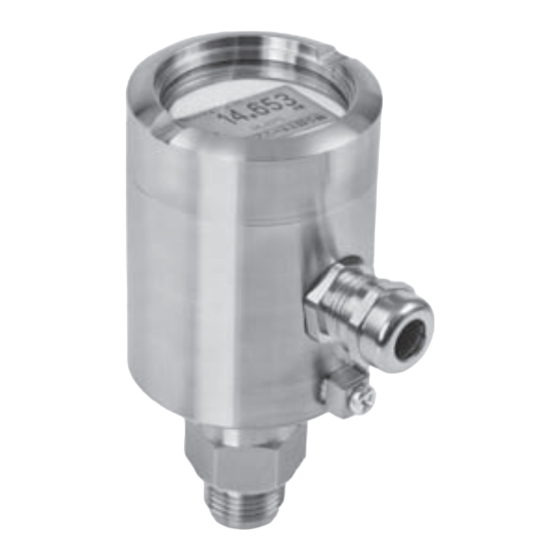 KROHNE OPTIBAR P 3050 C Manual De Instrucciones
