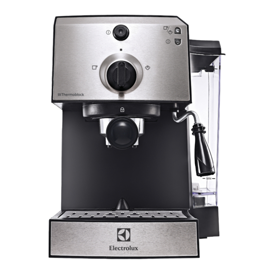 Electrolux EASYPRESSO EEA111 Libro De Instrucciones