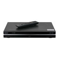 Sony RDR-HX785 Manual De Instrucciones