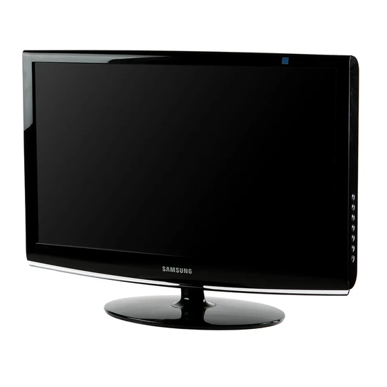 Samsung SyncMaster 2333HD Manual Del Usuario