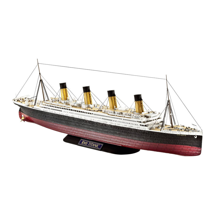 REVELL RMS TITANIC Manual De Instrucciones