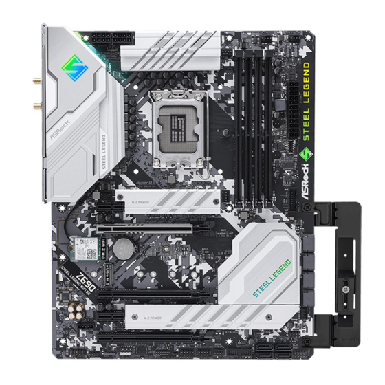 ASROCK Z690 Steel Legend WiFi 6E Manual Del Usuario