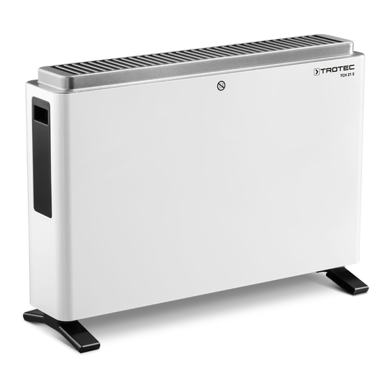 Trotec TCH 21 E Manual De Instrucciones