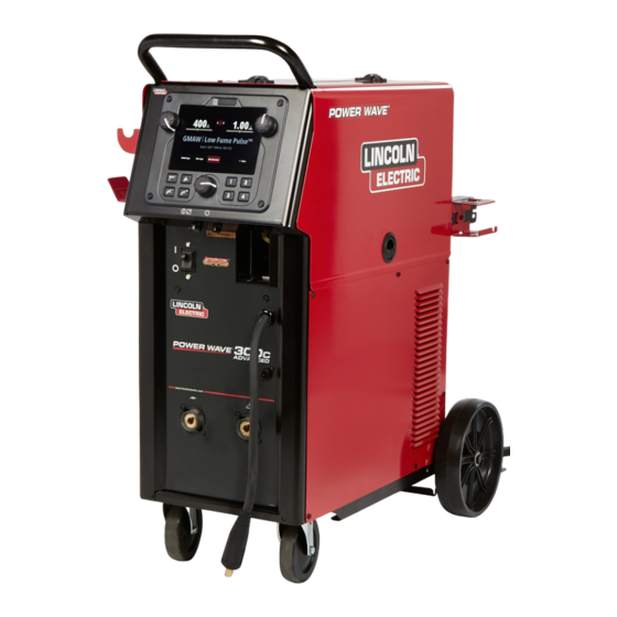 Lincoln Electric POWER WAVE 300C Manual Del Operario