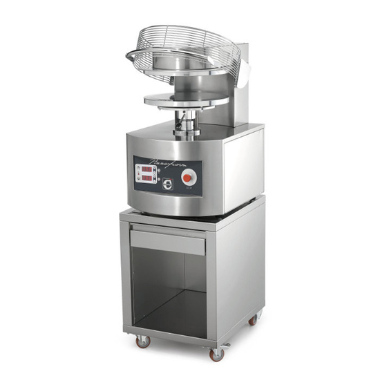 Cuppone Pizzaform PZF/30 Manual De Uso Y Mantenimiento