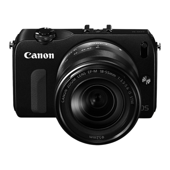Canon EOS M Instrucciones Básicas