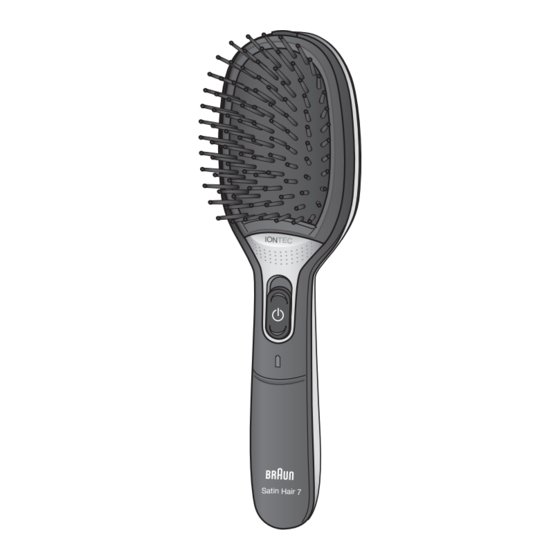 Braun Satin Hair 7 BR 710 Manual De Instrucciones