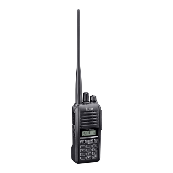 Icom IC-T10 Manual Básico