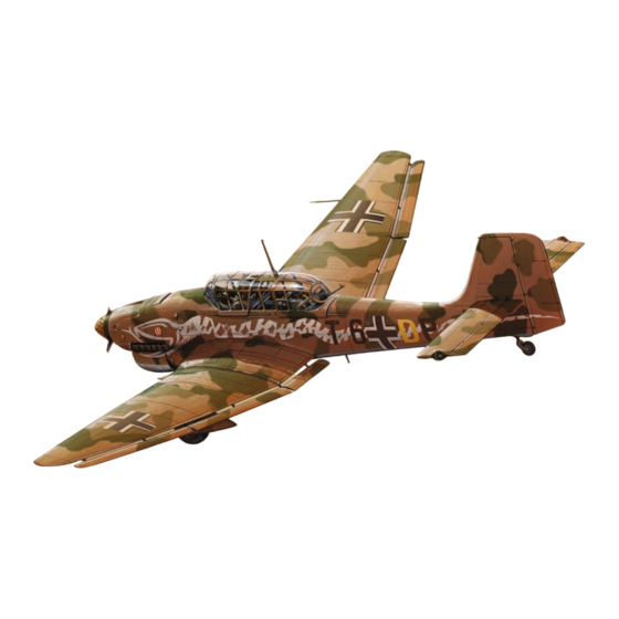 Italeri Ju-87 B2 Stuka Manuales