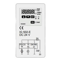 Vogel IG502-E Instrucciones Para El Manejo