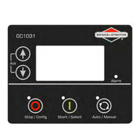 Briggs & Stratton GC1031 Instrucciones De Operación