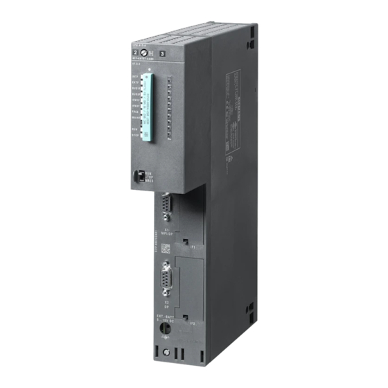 Siemens SIMATIC S7-400 Manual De Producto