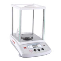 OHAUS ES50L Manual De Instrucciones