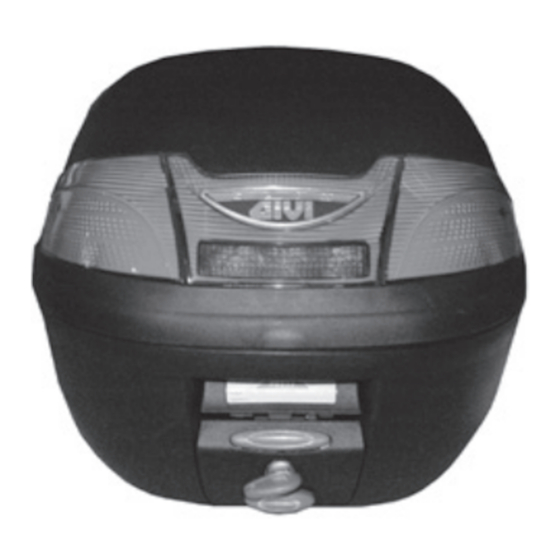 GIVI MONOLOCK E230 SLIM Manual De Utilización