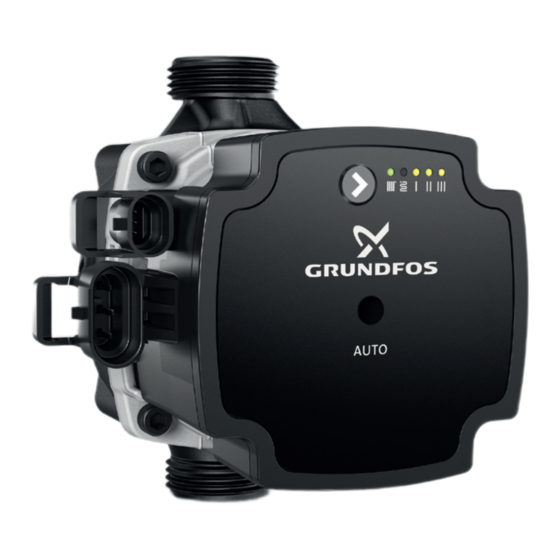 Grundfos UPM3 AUTO Manual De Instrucciones