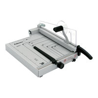 Fellowes Astro A4. Paper Guillotine Instrucciones De Uso