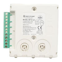 Honeywell NOTIFIER M710-CZ Instrucciones De Instalación Breves