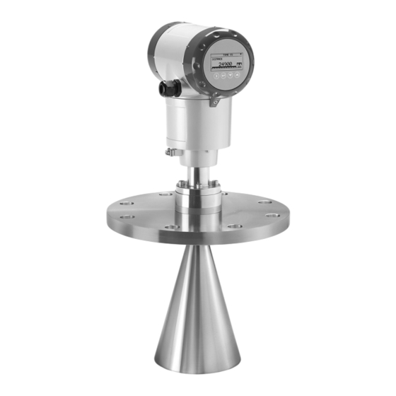 KROHNE OPTIWAVE 5200 C/F Inicio Rápido