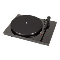 Pro-Ject DEBUT CARBON Manual De Instrucciones