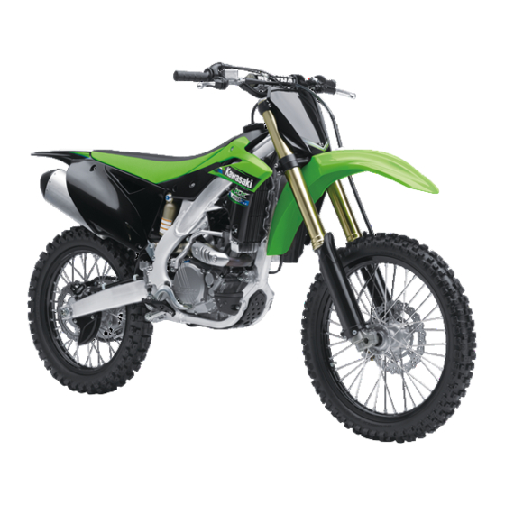 Kawasaki KX250F Manuales