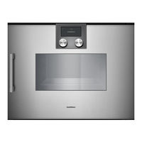 Gaggenau BSP 221 Instrucciones De Uso