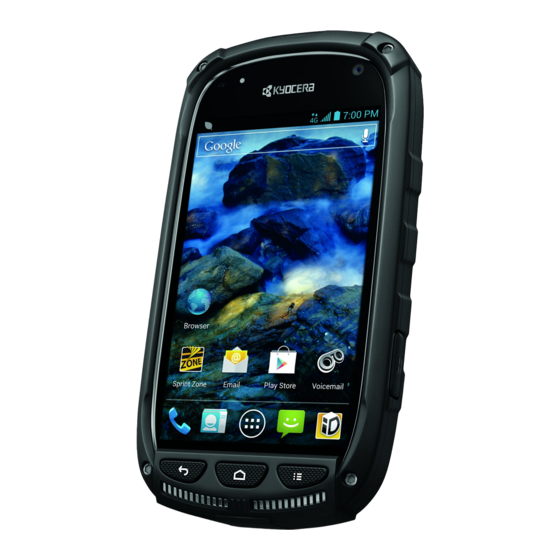 Kyocera Torque Manual Del Usuario