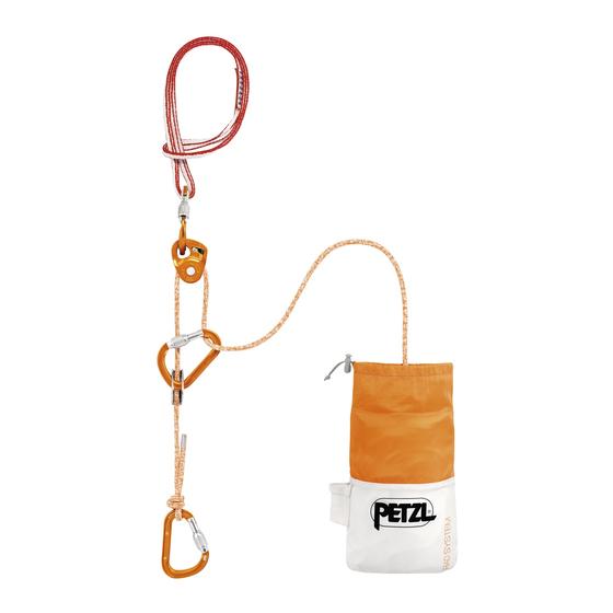 Petzl RAD SYSTEM Guia De Inicio Rapido