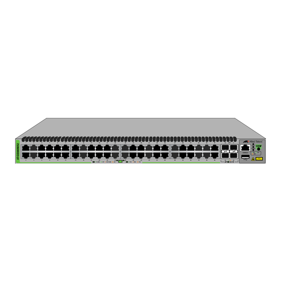 Allied Telesis CentreCOM GS980M Serie Guía De Instalación Rápida