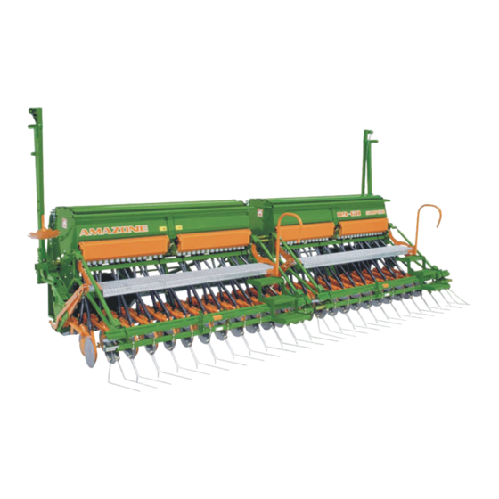 Amazone D9-60 Super Instrucciones De Servicio
