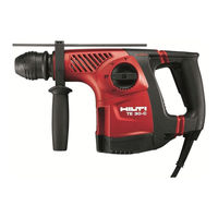 Hilti TE 30-C-AVR Manual De Instrucciones