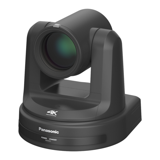 Panasonic AW-UE20KE Instrucciones De Funcionamiento