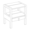 Muebles de Interior Habitat RADIUS Instrucciones De Montaje