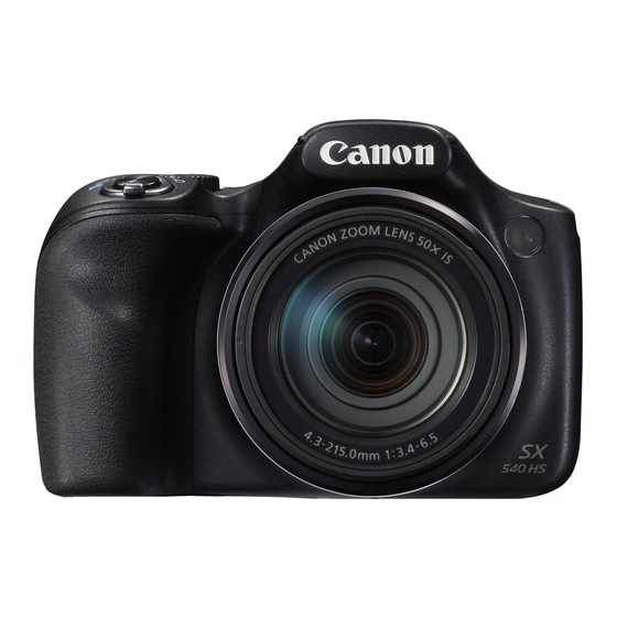 Canon PowerShot SX540 HS Guia Del Usuario