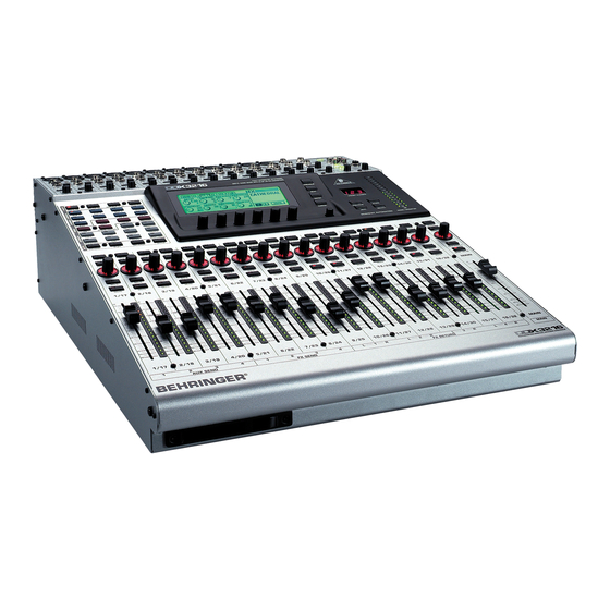 Behringer DDX3216 Manual De Instrucciones