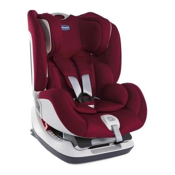 Chicco Seat Up 012 Instrucciones De Uso